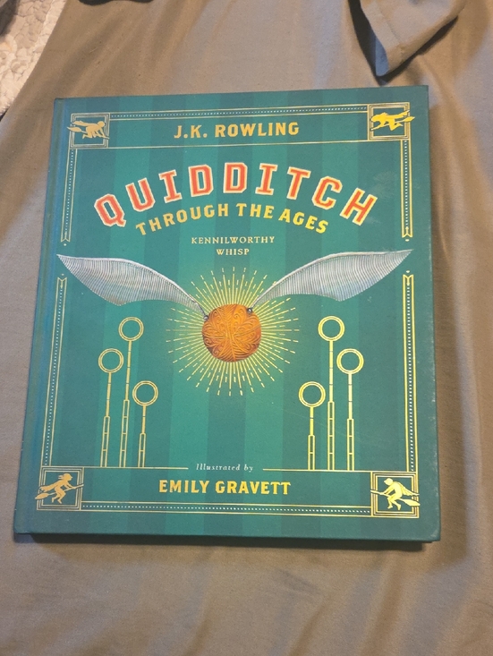 Wizarding World Of Harry Potter Other - J.K. Rowling Quidditch Through the Ages - Green Hardcover Kids Book